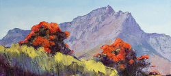 Flowering Gums from Signal Hill | 2020 | Oil on Canvas | 42 x 56 cm